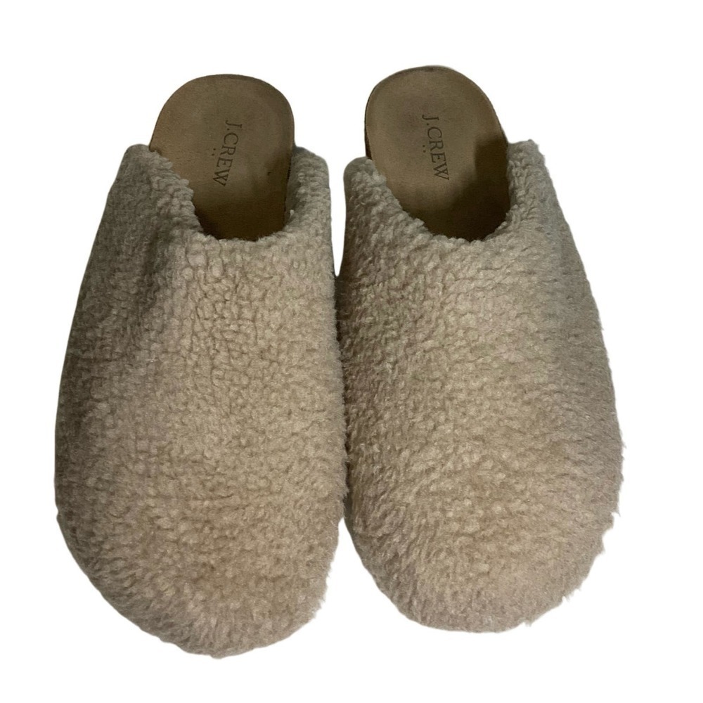 JCREW women's‎ sherpa clogs slippers